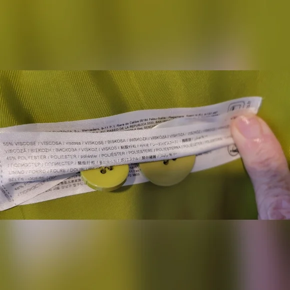 Mango Lime Green Blazer and Trousers - Picture 4 of 4